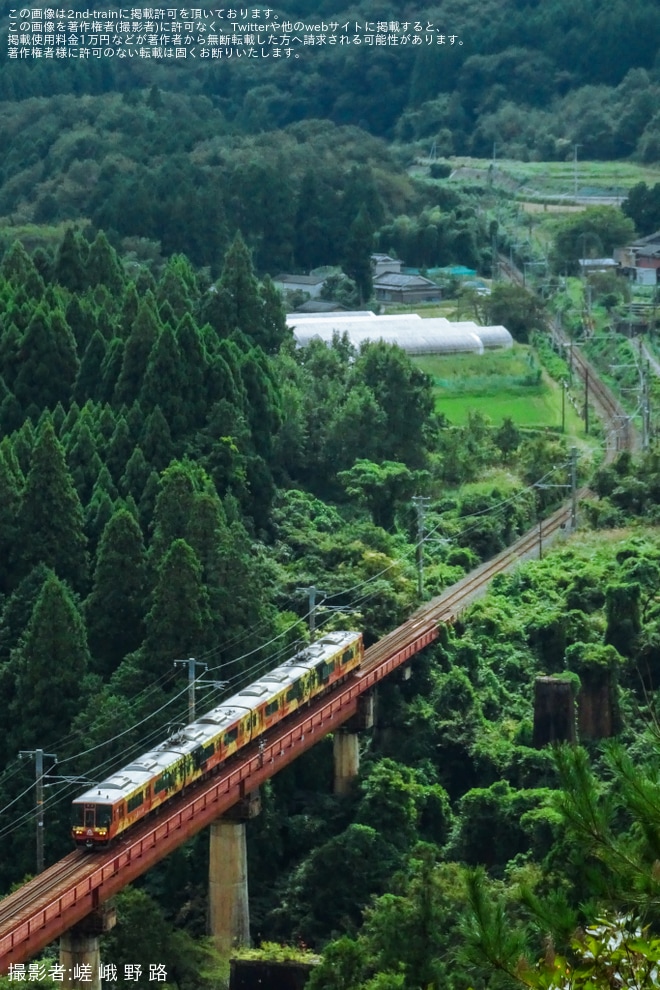 【JR西】「森の京都QRトレイン貸切列車で行く和知ツアー」が催行（2枚目）