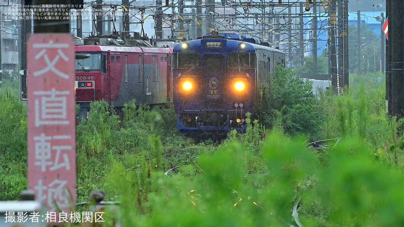 【JR九】「かわせみ やませみ」・115系乗り継ぎツアーが催行の拡大写真