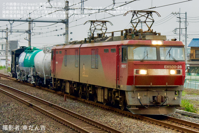 【JR貨】隅田川貨物フェスティバル2026 展示貨車回送 - 吉川美南～新三郷間にて撮影