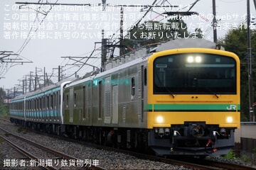 【JR東】E131系200番台N13編成・N14編成が長野へ配給輸送