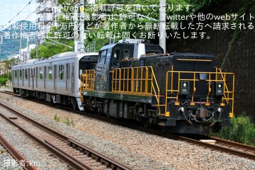 【JR九】307系T-2編成が無塗装で小倉総合車両センター出場