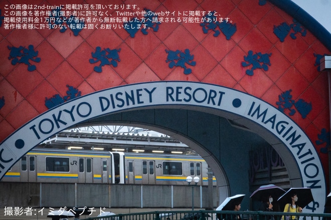 【JR東】209系C404編成・C429編成が京葉線東京経由で方転回送（2枚目）