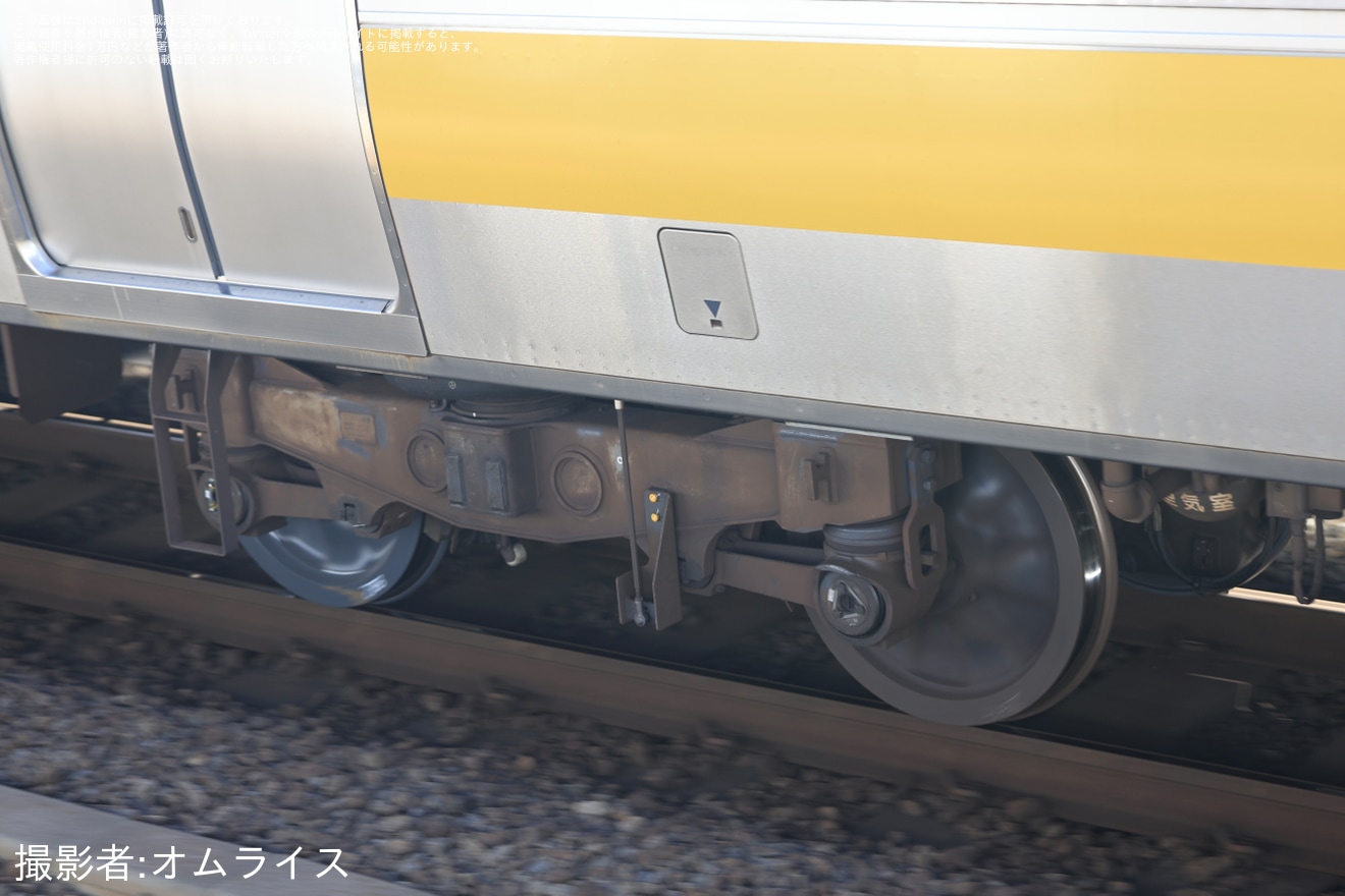 【JR東】E231系ミツA530編成 輪軸交換試運転の拡大写真
