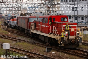 【JR貨】隅田川駅貨物フェスティバル2026終了後に展示機関車5両を入換