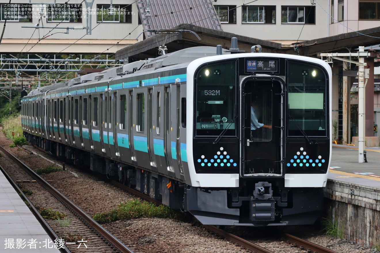 【JR東】E131系200番台N1編成が営業運転開始の拡大写真
