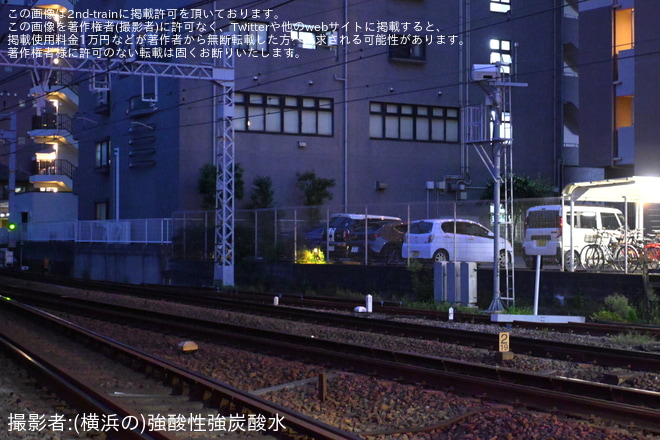 【京急】子安駅1番線 用途廃止 - 子安駅前踏切にて撮影