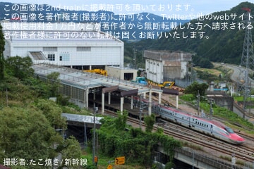 【JR東】E6系Z4編成が初めてガーラ湯沢支線へ入線し試運転