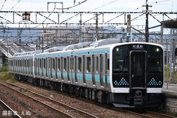 【JR東】E131系N15編成+N18編成がJ-TREC新津を出場し公式試運転