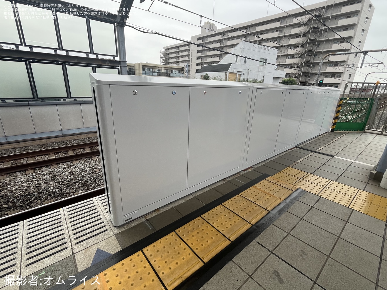 【西武】富士見台駅2番ホームにて ホームドア設置の拡大写真