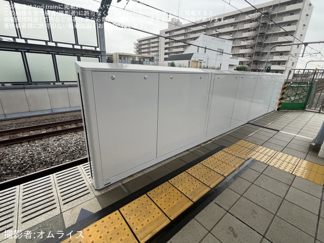 【西武】富士見台駅2番ホームにて ホームドア設置 - 富士見台駅にて撮影