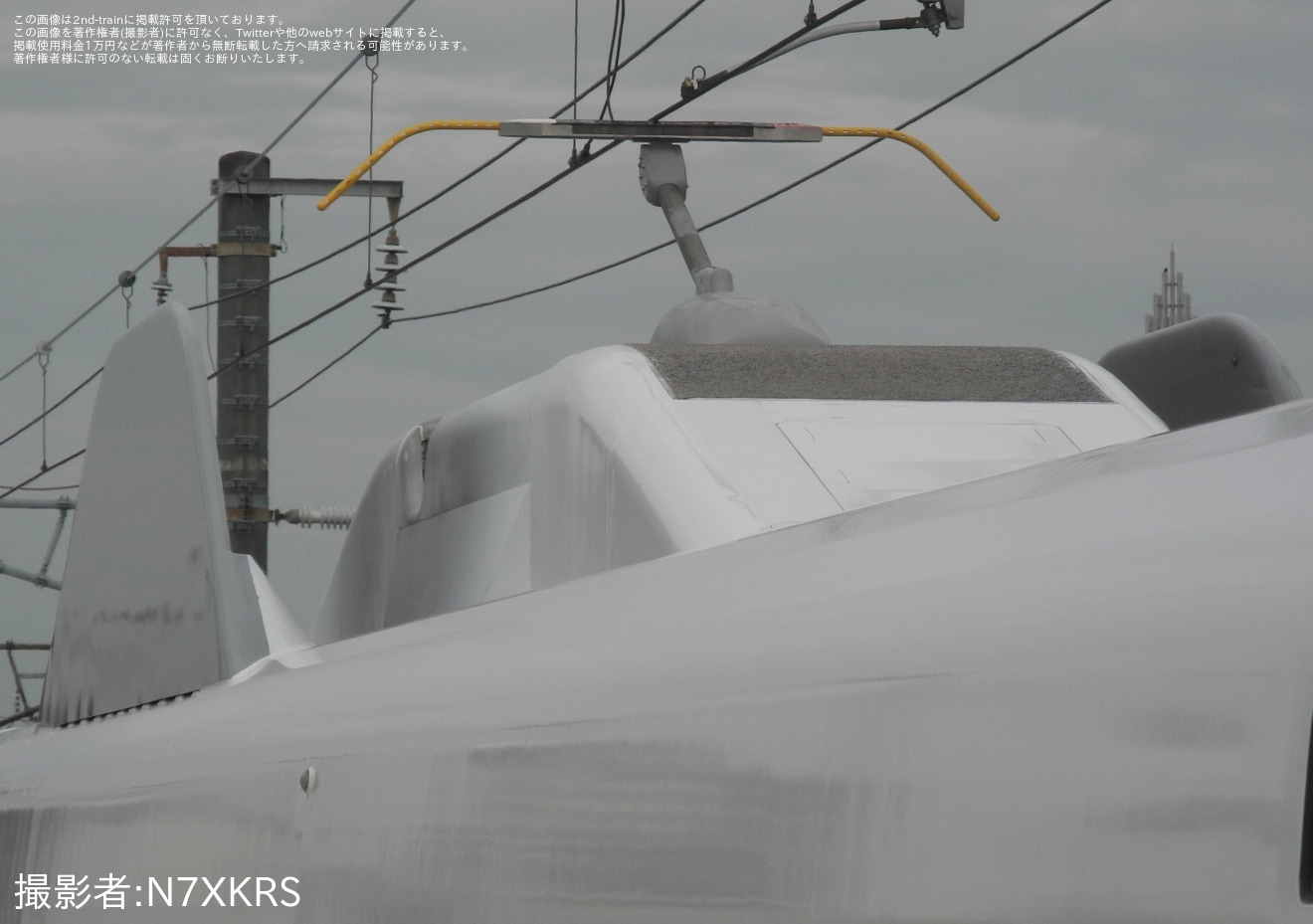 【JR海】N700A G37編成が第4全検を終え浜松工場出場試運転の拡大写真