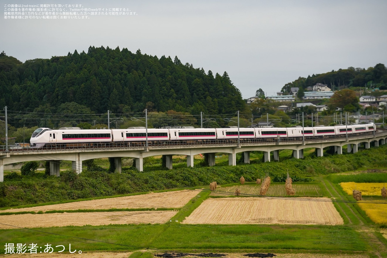 【JR東】E657系K4編成が盛岡地区でハンドル訓練の拡大写真