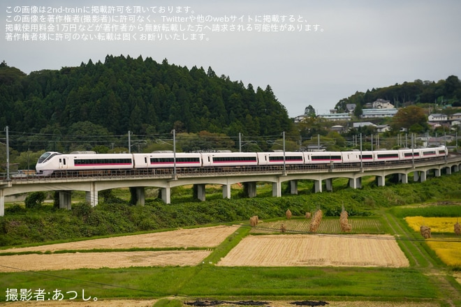 【JR東】E657系K4編成が盛岡地区でハンドル訓練（1枚目）