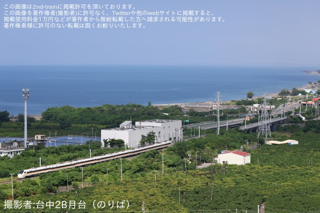 【台鉄】TEMU1000型TEMU1005-1006編成が台湾一周団臨で南迴線に入線（1枚目）