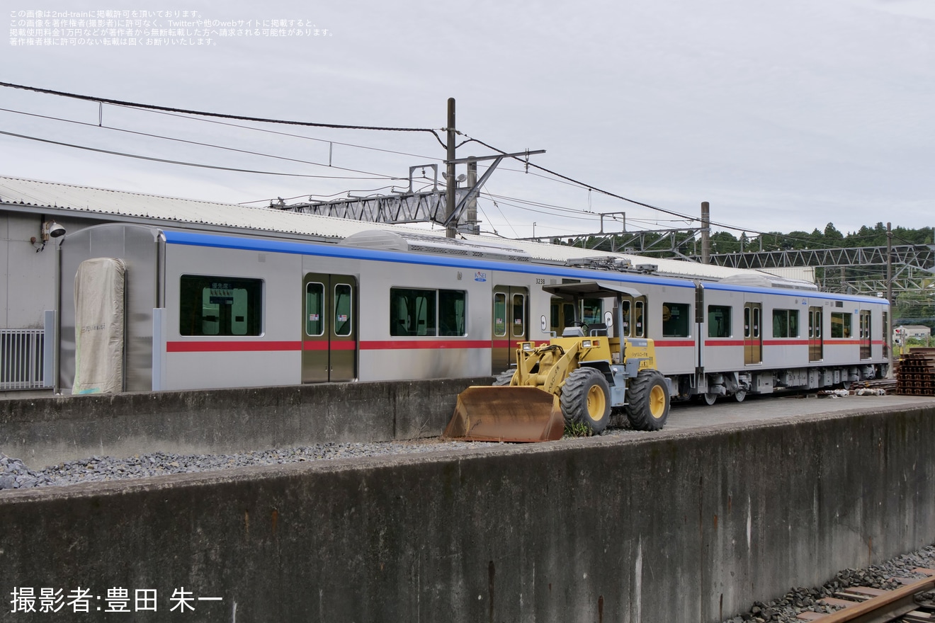【京成】3200形3237・3238が宗吾車両基地へ搬入の拡大写真