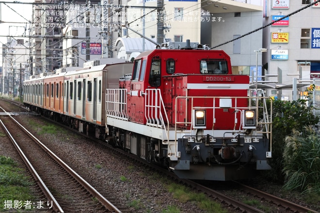 【東急】6000系6101Fの4両がJ-TREC横浜事業所へ入場甲種輸送（1枚目）