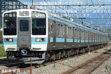 【JR東】211系ナノN601編成が長野方面へ回送