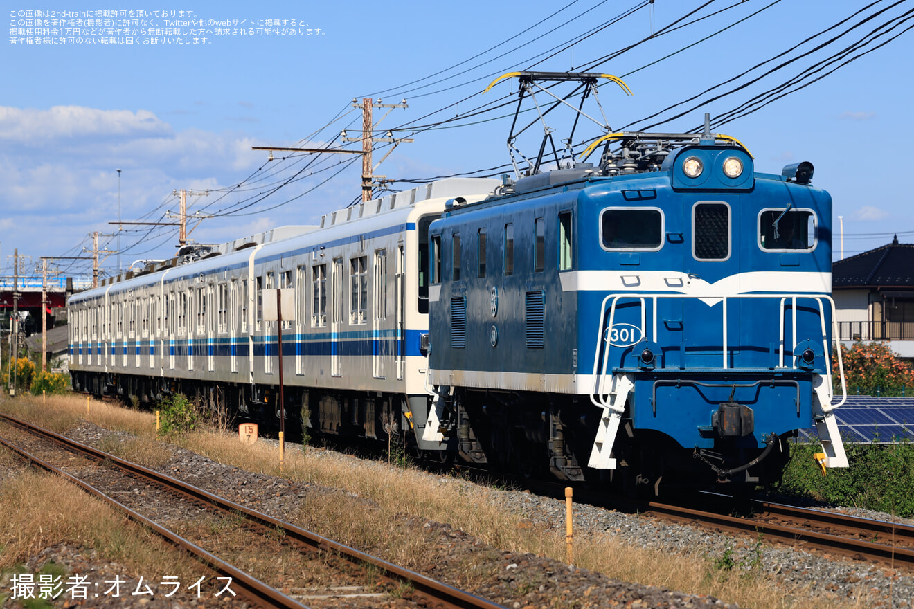 【東武】8000型8184F 南栗橋工場出場回送の拡大写真