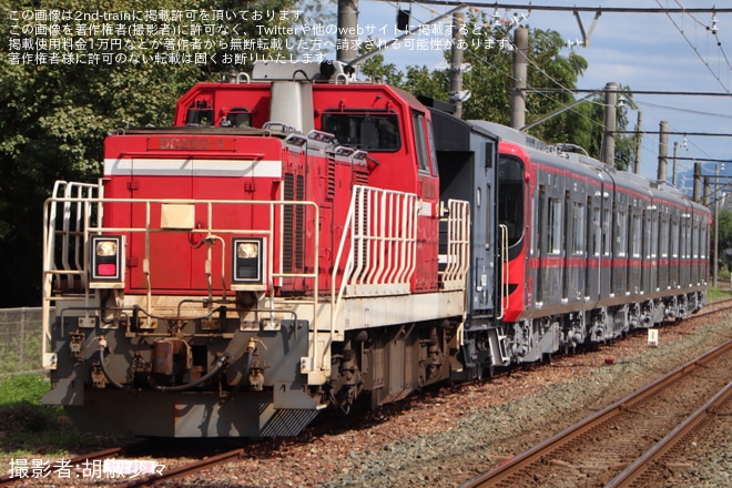 【名鉄】9500系9530Fが日本車輌を出場し甲種輸送（1枚目）