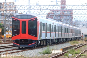 【阪神】新型3000系3201Fが山陽電鉄線へ初入線し飾磨車庫へ