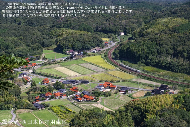【JR西】221系NA426編成が下関総合車両所本所出場試運転（2枚目）