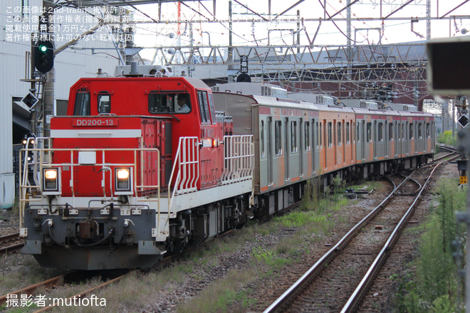 【東急】6000系6101Fの4両がJ-TREC横浜事業所へ入場甲種輸送を橋本駅で撮影した写真
