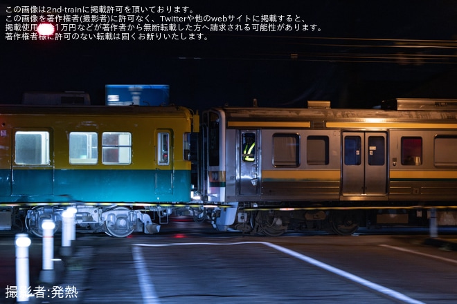 【地鉄】元JR東海213系H14編成が稲荷町へ搬入回送（4枚目）