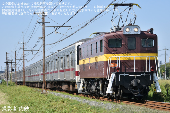 【東武】30000系31604F+31404Fが北館林へ廃車回送（2枚目）