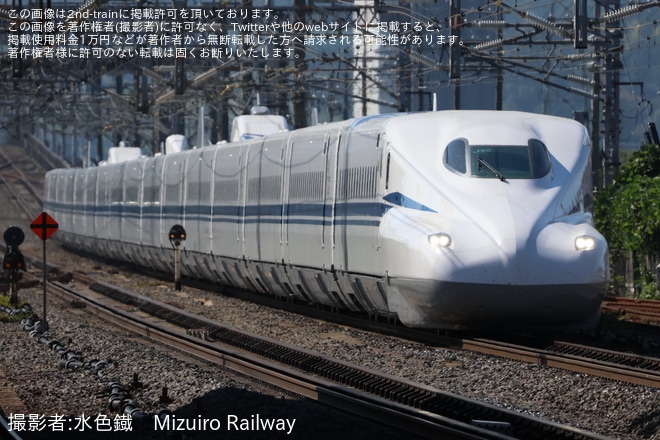 【JR海】N700S J60編成「ドクターS」本線試運転（1枚目）