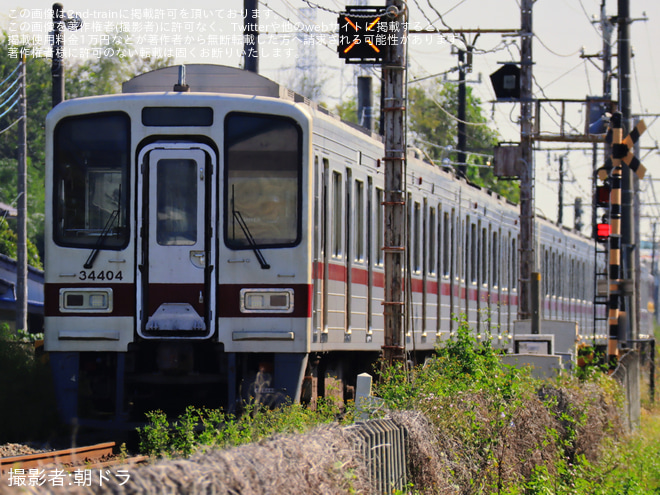 【東武】30000系31604F+31404Fが北館林へ廃車回送 - 小前田～ふかや花園ふか間にて撮影