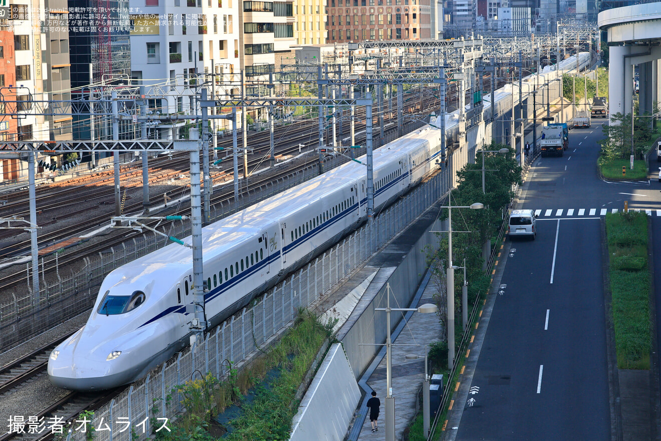 【JR海】N700S J60編成「ドクターS」本線試運転の拡大写真