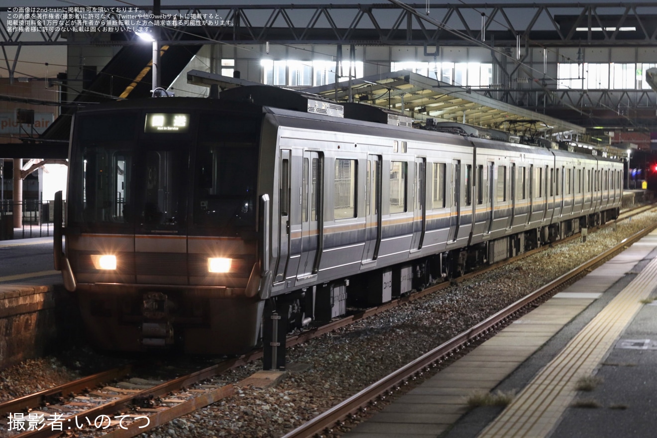 【JR西】207系H7編成が網干総合車両所本所へ入場回送の拡大写真