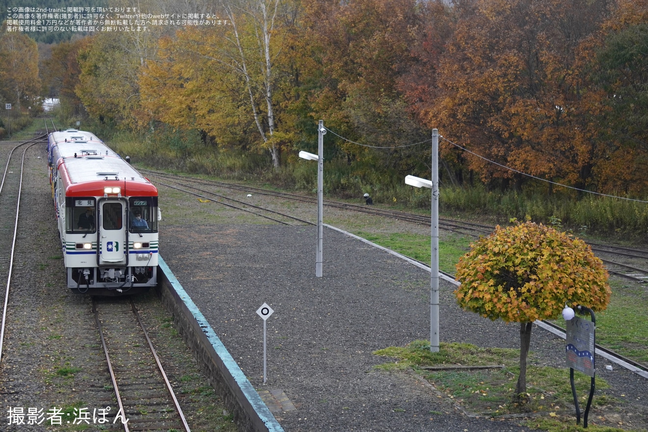 【北海道ちほく高原鉄道】リバイバル「さよならふるさと銀河線号」が運転の拡大写真