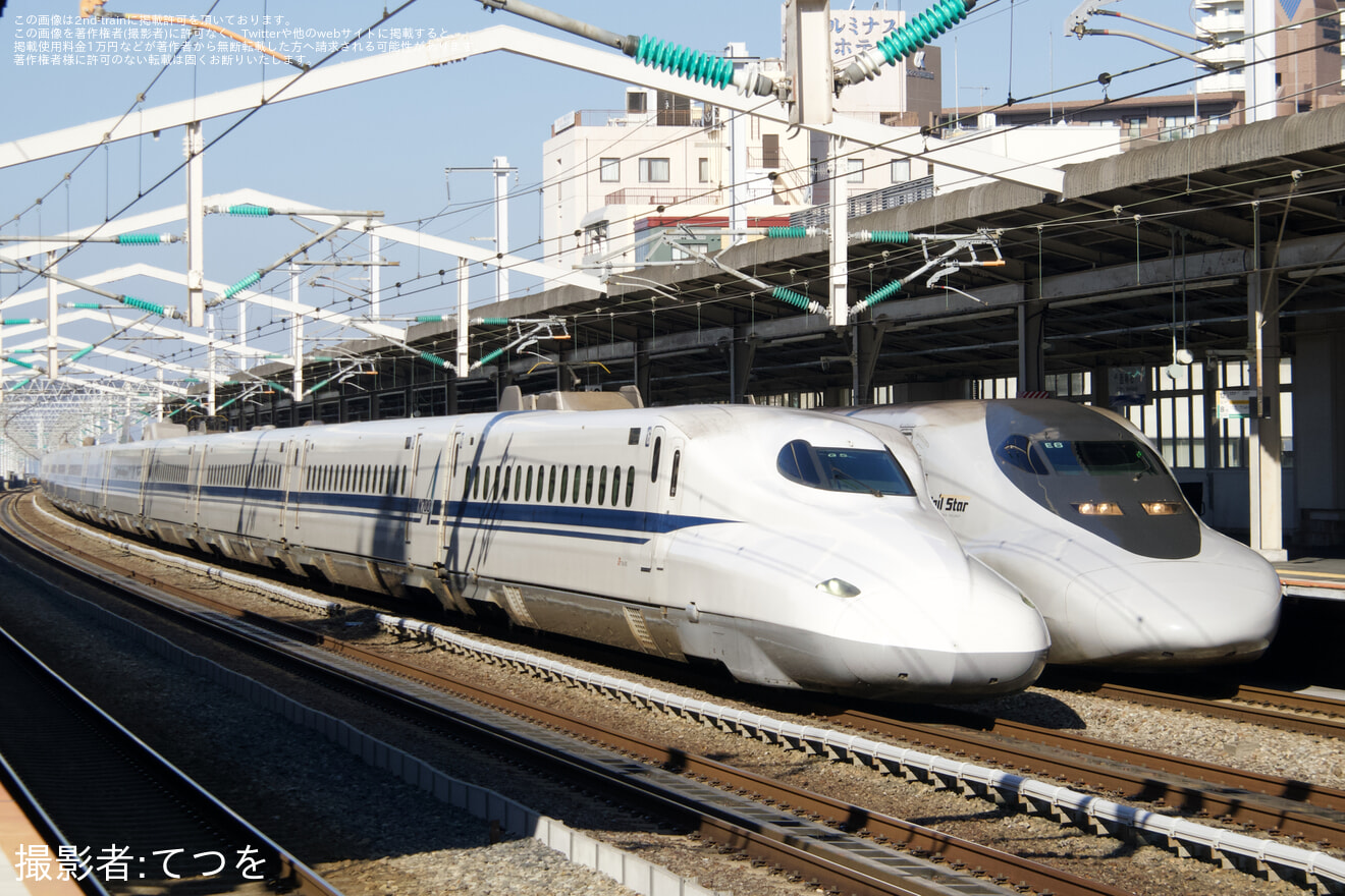 【JR西】700系「レールスター」で博多総合車両所へ直行するツアーを催行の拡大写真