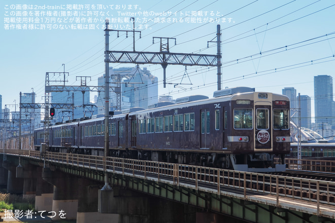 を十三～梅田間で撮影した写真