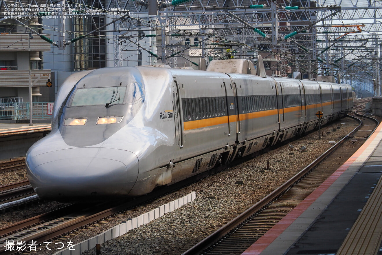 【JR西】700系「レールスター」で博多総合車両所へ直行するツアーを催行の拡大写真