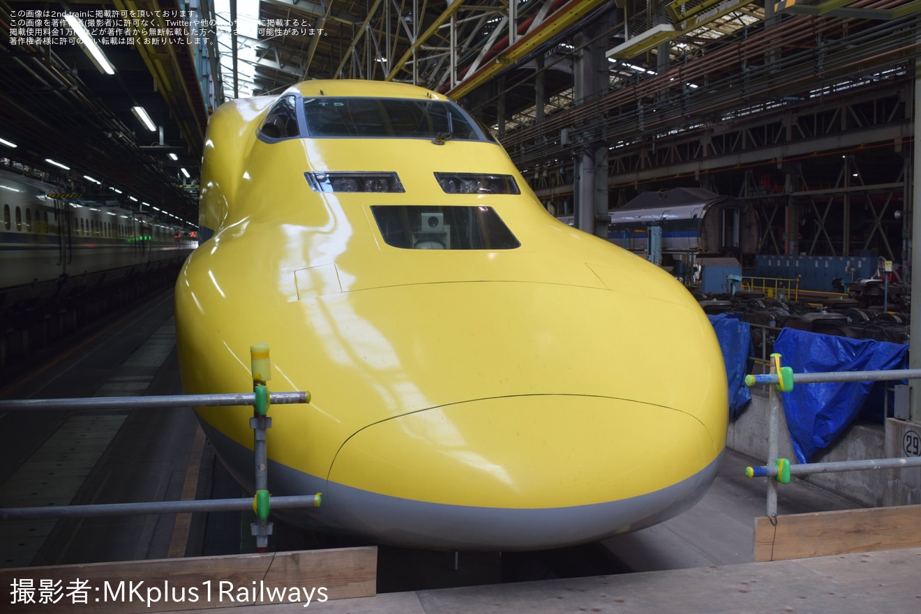 【JR西】「新幹線ふれあいデー」開催 500系V7・V9編成など展示の拡大写真