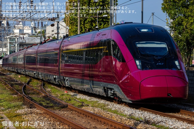 【Korail】180000系1C9006編成が江陵車両基地へ試運転を不明で撮影した写真