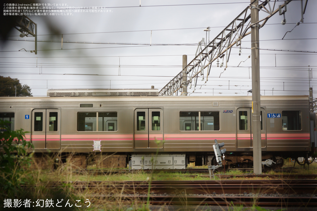 【京王】1753Fの1号車が構内入換の拡大写真
