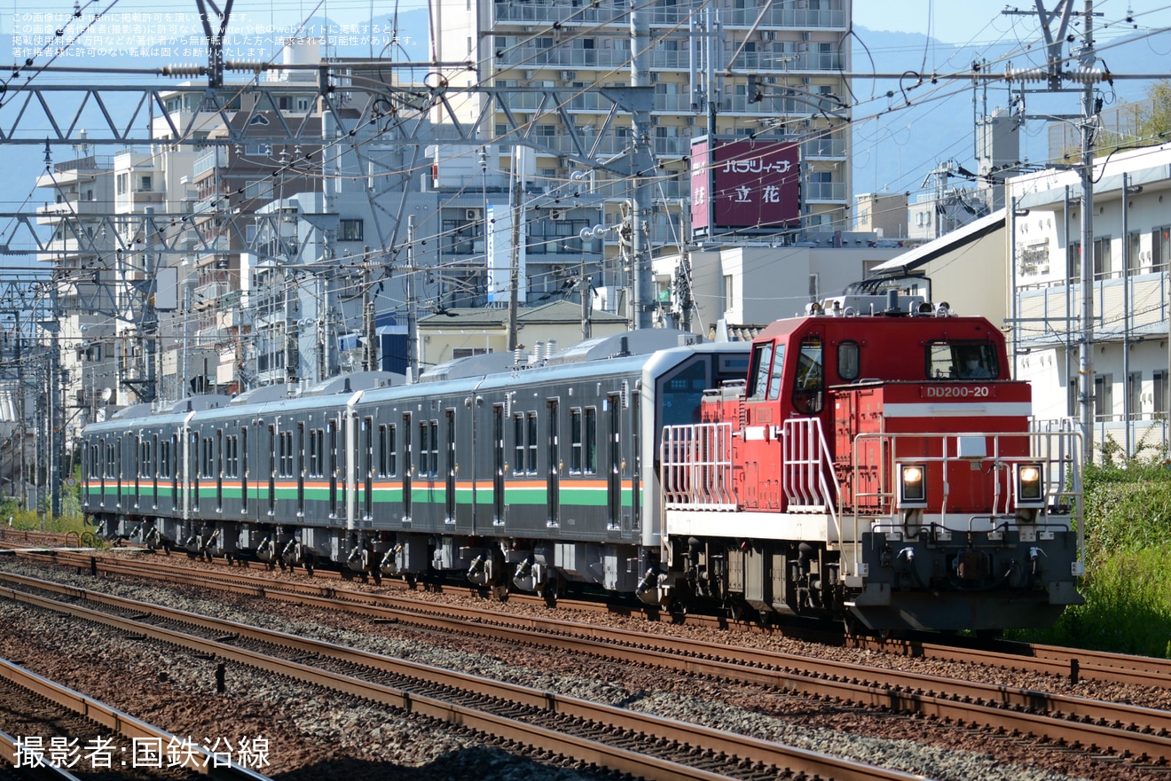 【JR東】E723系5000番台B-3・B-4・B-5編成が川崎車両を出場し甲種輸送の拡大写真