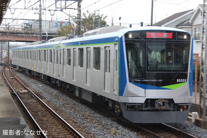 【東武】80050型81555F 津覇車輌入場回送（2枚目）