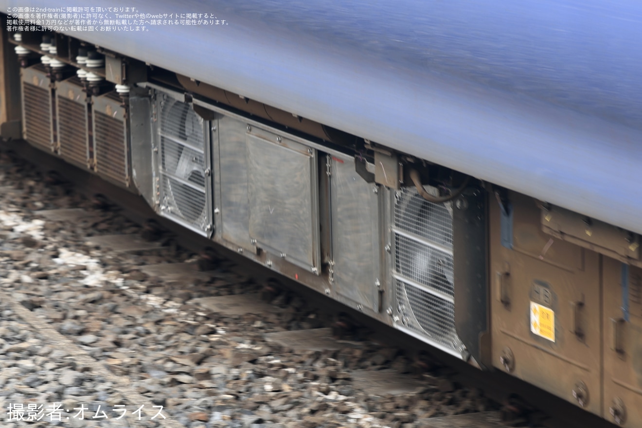 【JR東】E257系マリNB-01編成 大宮総合車両ベース出場回送の拡大写真