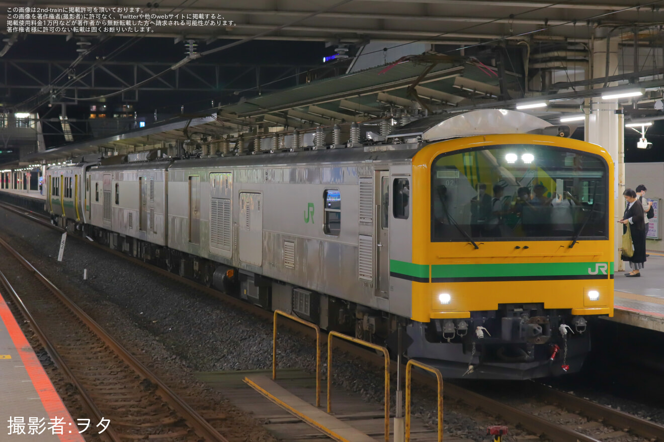 【JR東】キハE130-108 郡山車両ベース出場配給の拡大写真