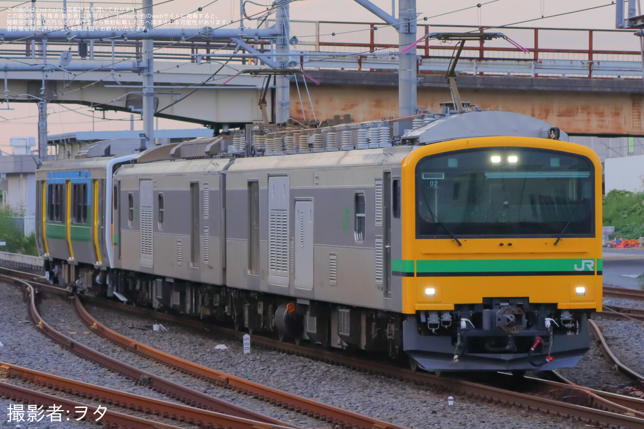 【JR東】キハE130-108 郡山車両ベース出場配給の拡大写真