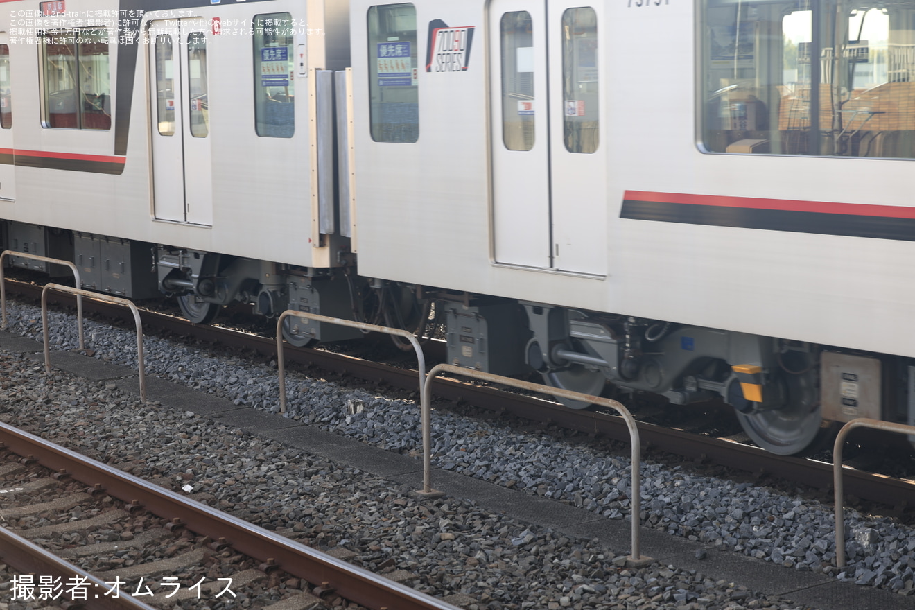 【東武】70090型71791F ATO調整試運転の拡大写真