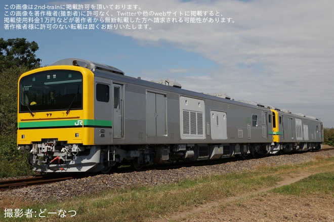 【秩鉄】C58-363とGV-E197系TS08編成が寄居駅で連結訓練（3枚目）