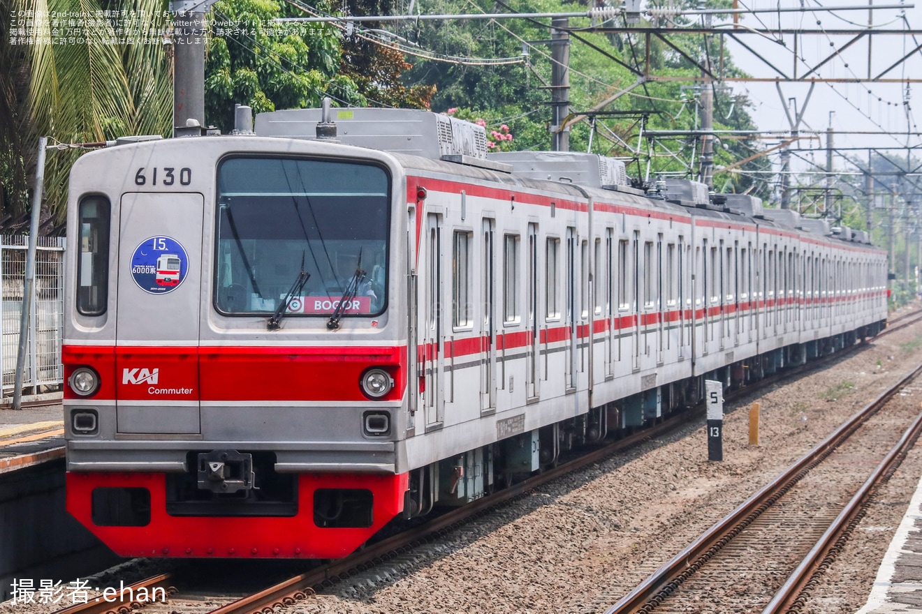 【KCI】元東京メトロ6000系6130Fにお別れHMの拡大写真