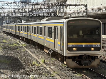 【JR東】209系マリC406編成大宮総合車両ベース入場回送