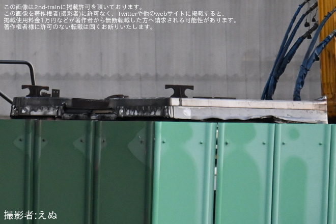 【JR東】最後のE217系モハE216-2080が長野総合車両ベースで解体 - 長野総合車両ベース付近にて撮影