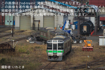 【JR北】721系F-4102+F-4202編成が苗穂工場で解体中
